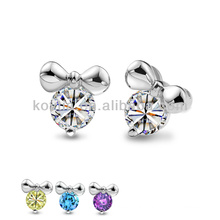 Wholesale china manufacturer jewelry 925 silver earrings